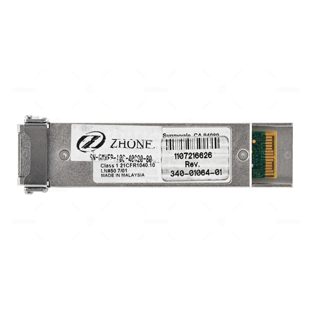 SN-GMXFP-10G-40C20-80 SORRENTO OPTICAL TRANSCEIVER 10GB SFP+ LC 850NM 340-01064-01